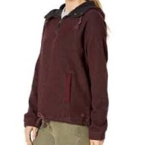 Prana Hartlie Woolblend Pullover Hoodie size M